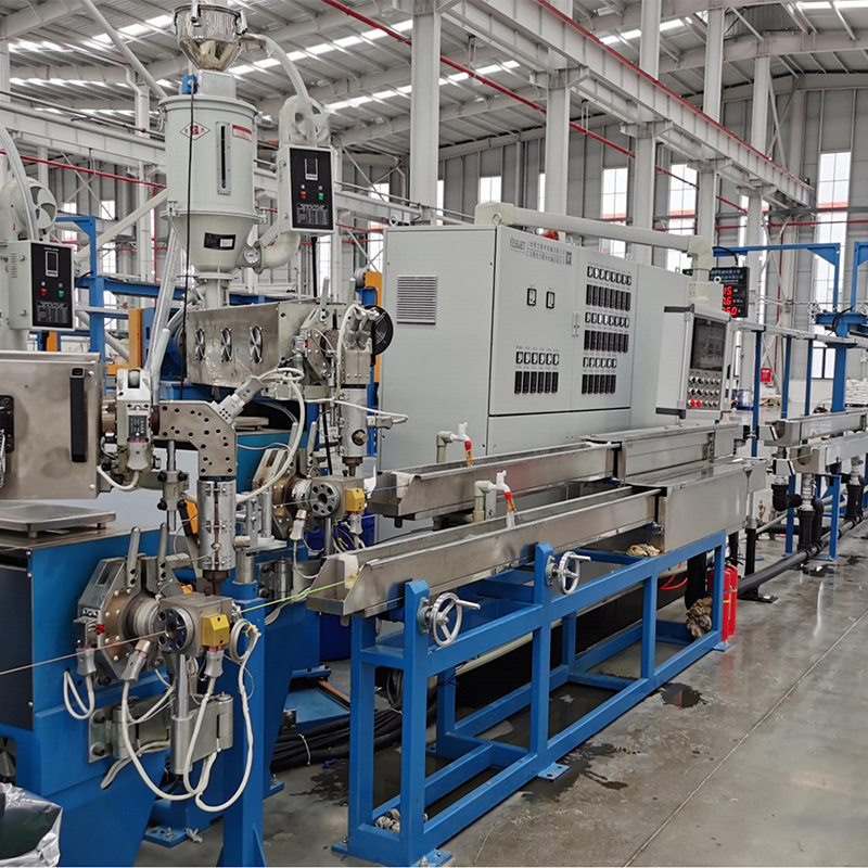 Filum et cable extrusionem linea